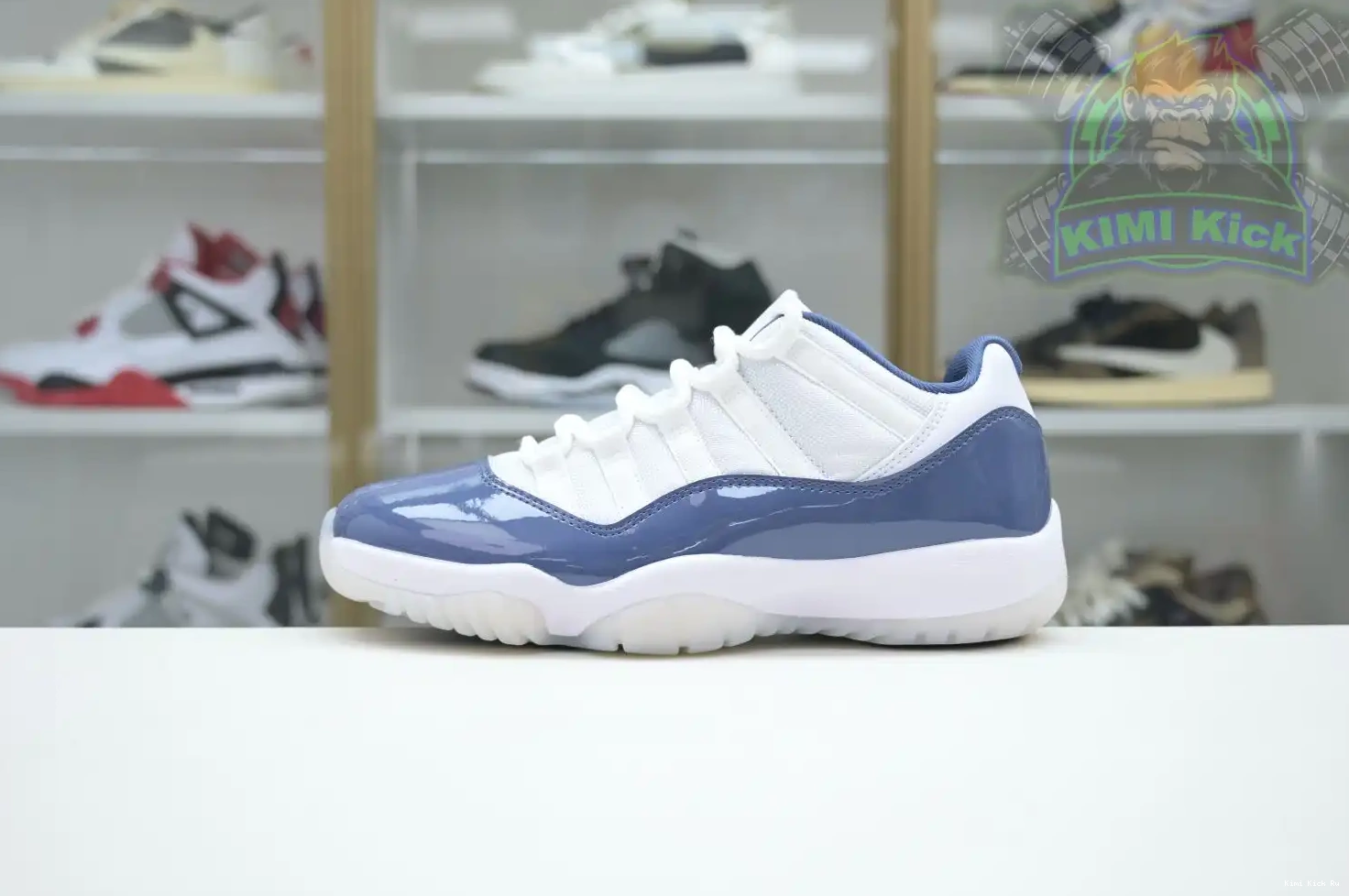 11 Jordan Air Blue” Jordan Kimikick Low“Diffused 0415